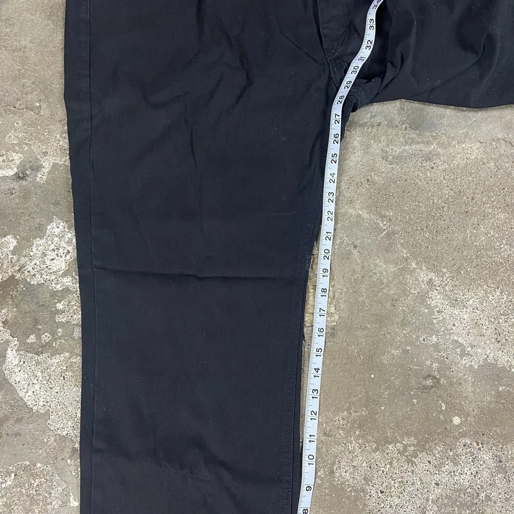Levi's 541 Jeans Size 48x32 Black  Denim Dark Wash‎ Straight Athletic Fit